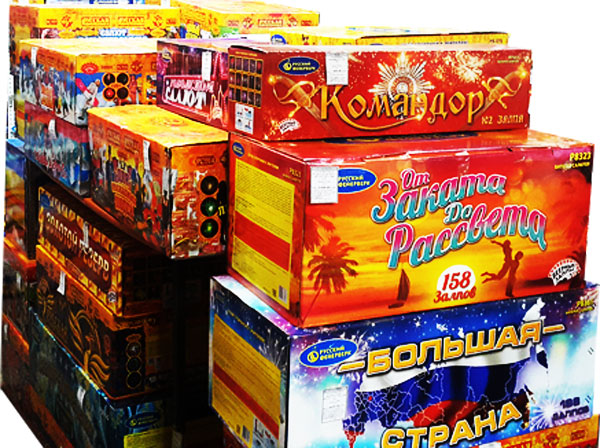 Батареи салютов со скидкой до 30% Рыбинск! | TorgSalut.ru